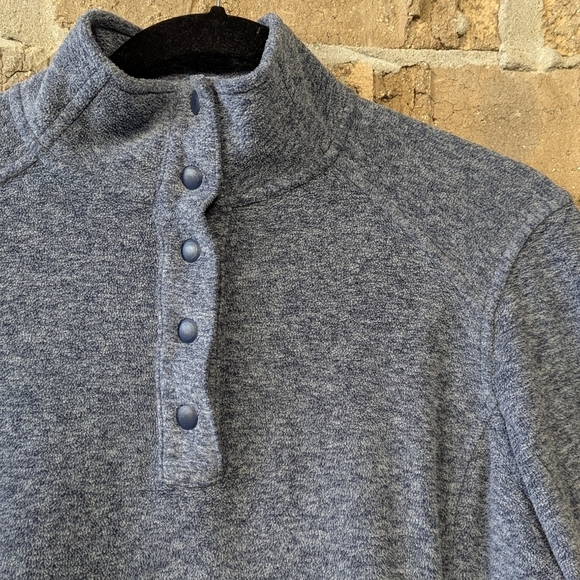 Duluth Women's Frost Lake Fleece Pullover Size Small Purple Blue - Picture 3 of 8